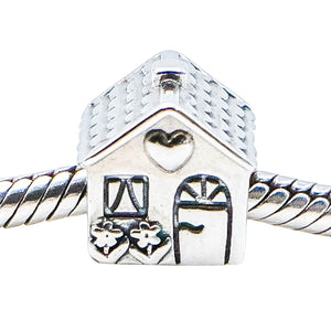 Pandora Retired Home Sweet Home Sterling Silver House Charm