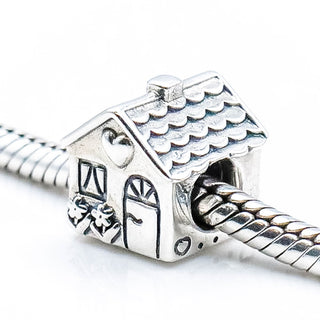 Pandora Retired Home Sweet Home Sterling Silver House Charm