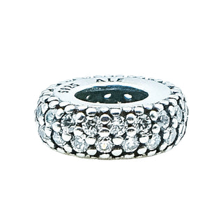 Pandora Inspiration Within Sterling Silver Clear CZ Spacer Charm