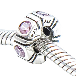 Pandora Trinity Pink Sterling Silver Spacer Charm