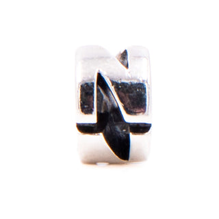 Chamilia Initial Letter N Sterling Silver Charm