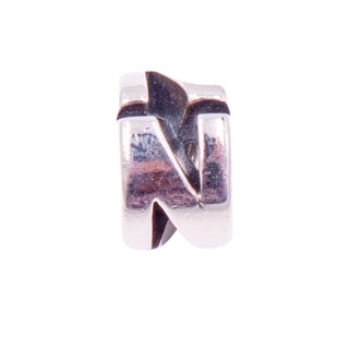 Chamilia Initial Letter N Sterling Silver Charm