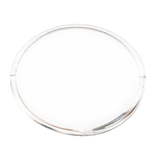 Pandora Entwined Sterling Silver Bangle with Clear Zirconia – Retired – Size 2 (Medium)