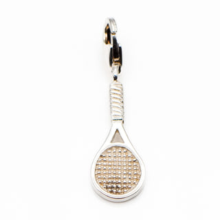 Thomas Sabo Sterling Silver Tennis Racket Charm Pendant With Lobster Clasp