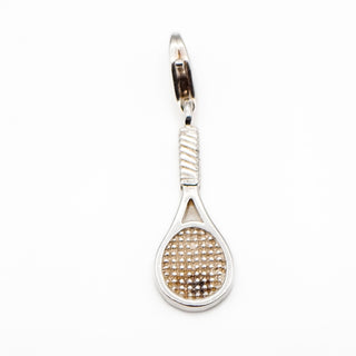 Thomas Sabo Sterling Silver Tennis Racket Charm Pendant With Lobster Clasp