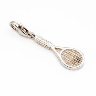 Thomas Sabo Sterling Silver Tennis Racket Charm Pendant With Lobster Clasp