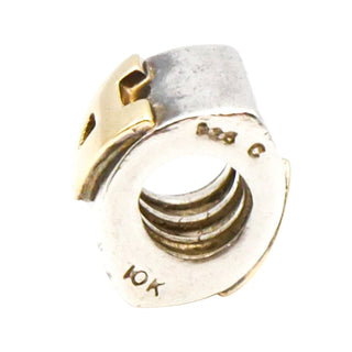 Chamilia 10K Gold Letter A Sterling Silver Initial Charm