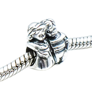 Chamilia Brother Sister Sterling Silver Family Charm Bead Sibling Love Gift