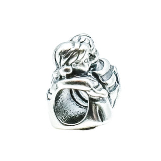 Chamilia Brother Sister Sterling Silver Family Charm Bead Sibling Love Gift