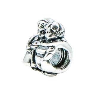 Chamilia Brother Sister Sterling Silver Family Charm Bead Sibling Love Gift