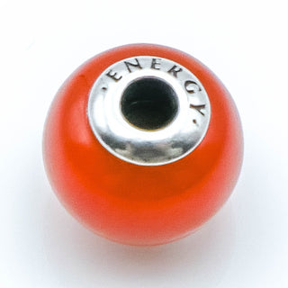 Pandora ESSENCE Energy Sterling Silver Charm With Smooth Carnelian
