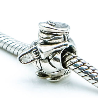 OHM Beads Marching Band TROMBONE Trombonist Sterling Silver Charm