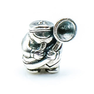 OHM Beads Marching Band SOUSAPHONE Tuba Player Sterling Silver Charm