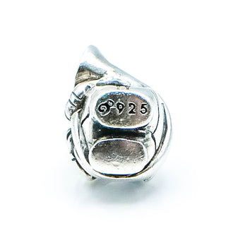 OHM Beads Marching Band SOUSAPHONE Tuba Player Sterling Silver Charm