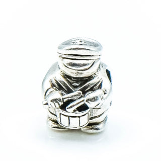 OHM Beads Marching Band SNARE DRUM Drummer Sterling Silver Charm