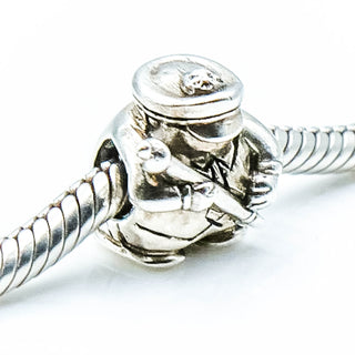 OHM Beads Marching Band DRUM MAJOR Sterling Silver Charm