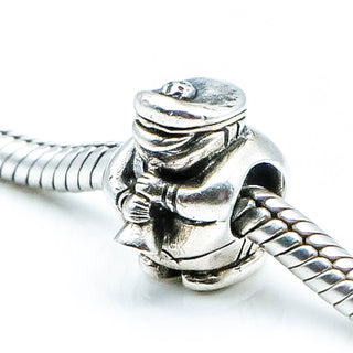 OHM Beads Marching Band CLARINET Clarinetist Sterling Silver Charm