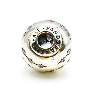 Pandora ESSENCE Trust Sterling Silver Charm With Clear Zirconia