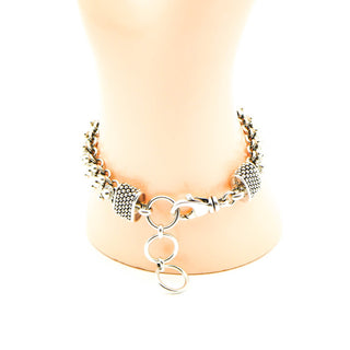 T.K. Anderson Designs Bali Beaded Link Bracelet in Sterling Silver