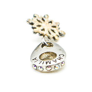 CHAMILIA Snowflake Sterling Silver Dangle Charm