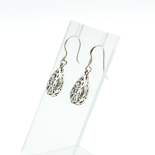 Sterling Silver Filigree Dangle Earrings