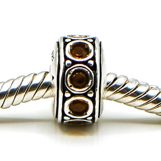 CHAMILIA Wheel November Birthstone Sterling Silver Charm