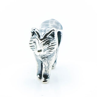 KERA Sterling Silver Wolf Bead