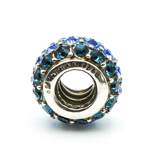 CHAMILIA Ombre Brilliance Sterling Silver Charm With Blue Swarovski Crystals
