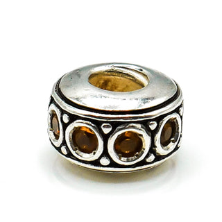 CHAMILIA Wheel November Birthstone Sterling Silver Charm