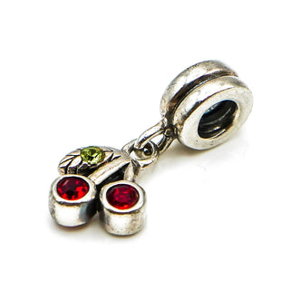 CHAMILIA Cherries Sterling Silver Dangle Charm