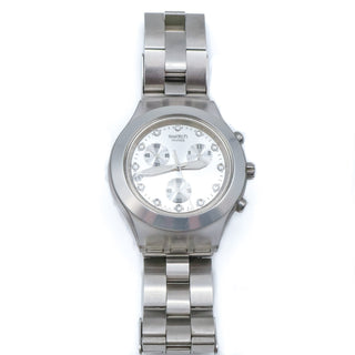 Swatch Irony Diaphane Chrono Full Blooded Silver Watch SVCK4038G