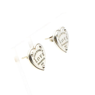 Return to Tiffany Love Earrings in Sterling Silver