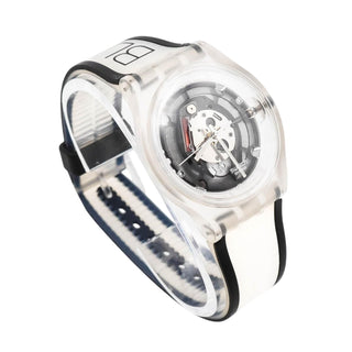 Swatch Jelly In Jelly Black Vibration Watch SUJK105