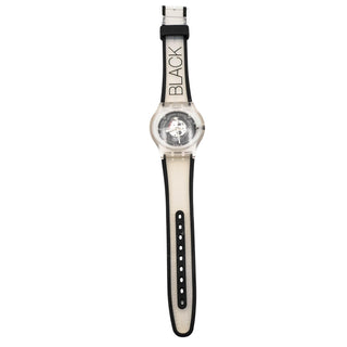 Swatch Jelly In Jelly Black Vibration Watch SUJK105