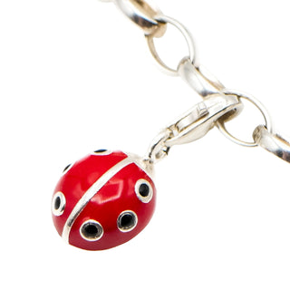 Thomas Sabo Rare Ladybird Sterling Silver Charm Pendant