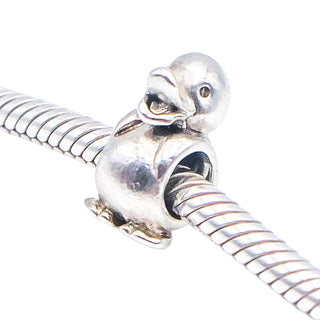 Chamilia Duck Sterling Silver Animal Charm Bead