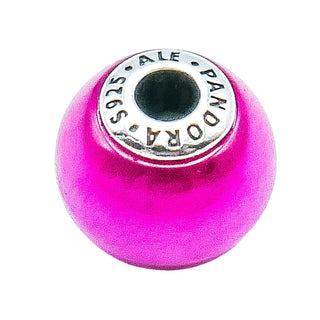 Pandora Rare Essence Passion Sterling Silver Charm With Synthetic Ruby