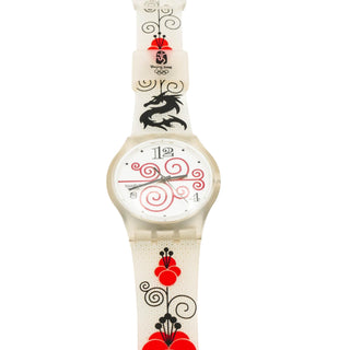 Authentic Swatch Jelly in Jelly Good Destiny Watch SUJK131 – 2008 Olympics Edition