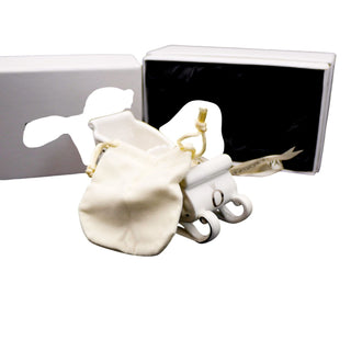 PANDORA Limited Edition 2014 Porcelain Sleigh Christmas Ornament Gift Holder