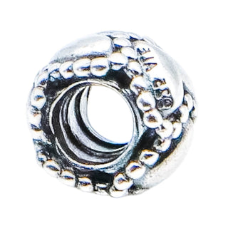 Pandora Retired Everlasting Love Hearts Sterling Silver Charm