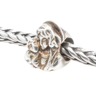 Sterling Silver Mother and Child Charm Warm Embrace Bead Hug Charm