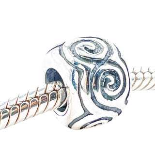 Pandora Large Swirls Oxy Swirl Sterling Silver Charm