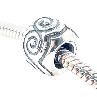Pandora Large Swirls Oxy Swirl Sterling Silver Charm
