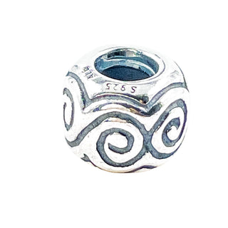 Pandora Large Swirls Oxy Swirl Sterling Silver Charm