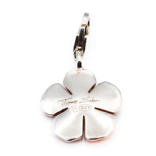 Thomas Sabo Tropical Flower Sterling Silver Charm Pendant
