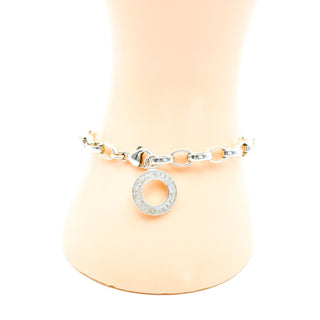 THOMAS SABO 6.7-Inch Classic Large Link Charm Carrier Bracelet