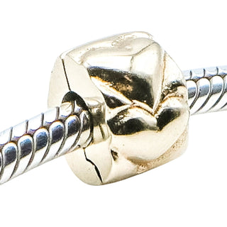 Pandora 14K Gold Yellow Heart Clip Charm