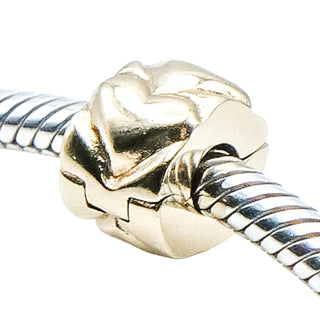 Pandora 14K Gold Yellow Heart Clip Charm