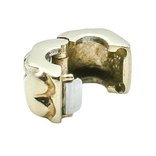 Pandora 14K Gold Yellow Heart Clip Charm
