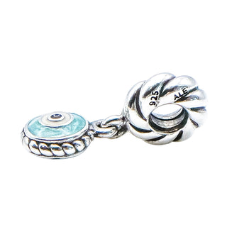 Pandora Blue Eye Sterling Silver Dangle Charm